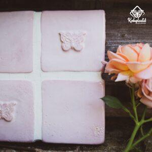 Seinaplaat LIBLIKAS roosa